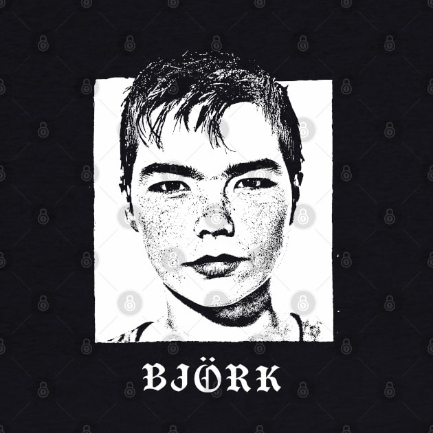 Bjork // Retro Style Fan Design by DankFutura